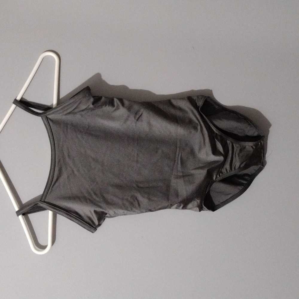 Gray leotard
